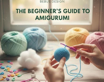 Amigurumi Basics eBook: Beginner Crochet Guide 8 Pages (PDF) + Bonus Pattern