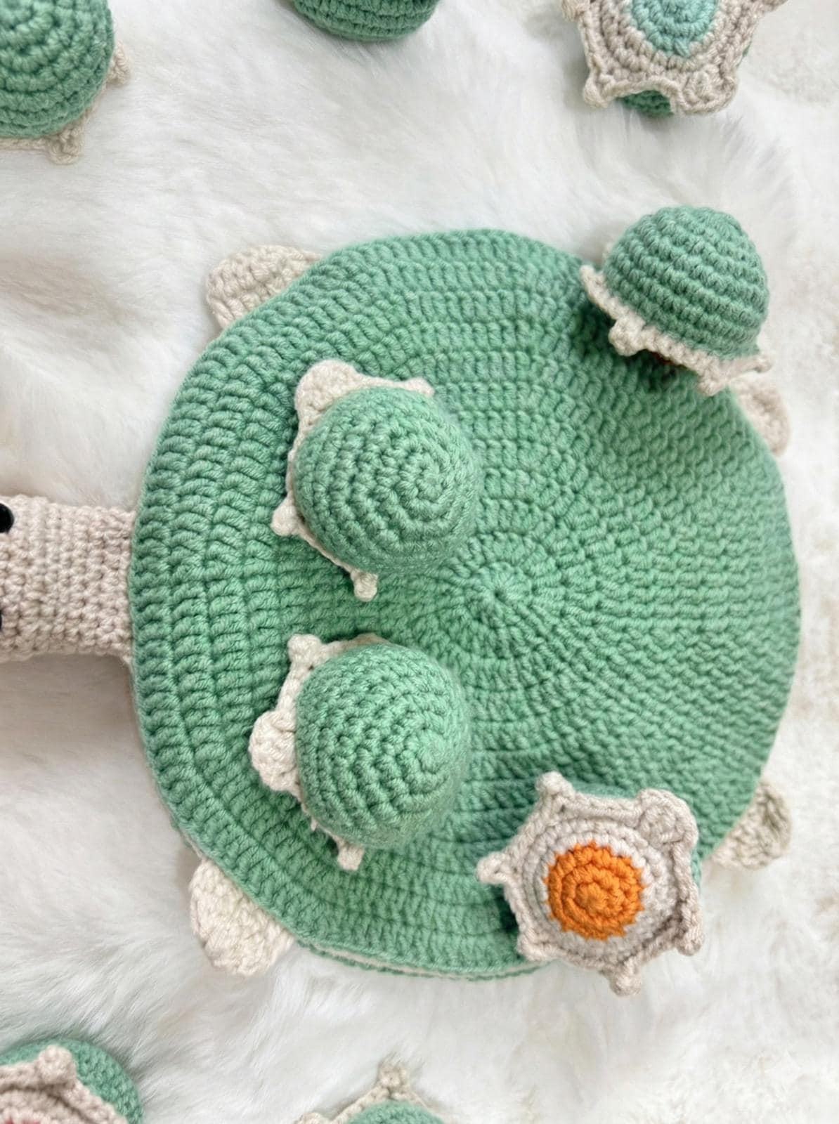 Turtle Memory Game Crochet Pattern Matching Game (PDF + Video Tutorial ...
