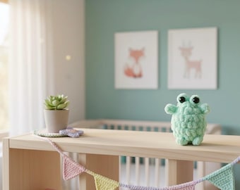 Crochet Frog Pattern,  Amigurumi Frog (PDF)