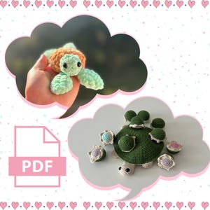 Crochet Turtle Memory Game Pattern Turtle Crochet Pattern Amigurumi Crochet Pattern Memory Game Crochet Pattern Memory Turtle Matching Game