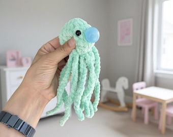 Crochet Octopus Stress Blob Pattern: Amigurumi Toy (PDF Pattern)