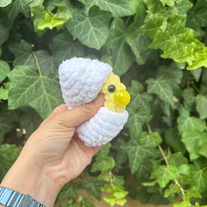 SURPRISE EGG Crochet Stress Blob chick egg Pattern blobs pattern crochet pattern amigurumi toy pattern for kids crochet fidget nosew plushie