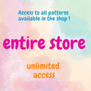 16 CROCHET PATTERN Entire Store All Pattern Unlimited Accsess 16 pdf pattern amigurumi crochet pattern bundle plush amigurumi gift for kids