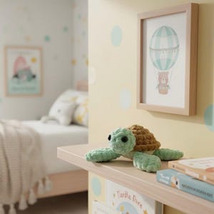 Turtle Crochet Pattern: Plush Amigurumi Toy (PDF)