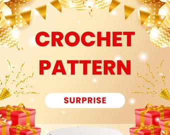 2 Surprise Crochet Pattern: Beginner  Amigurumi(PDF)