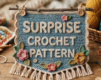 3 Surprise Crochet Pattern Pdf Bundle Beginner Friendly Pdf Pattern