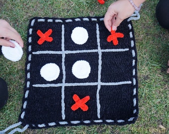 Tic Tac Toe Game Crochet Memory Game Board Game Plush Pattern Crochet Plush Pattern Crochet Pattern Crochet Matching Game Pattern Plushie