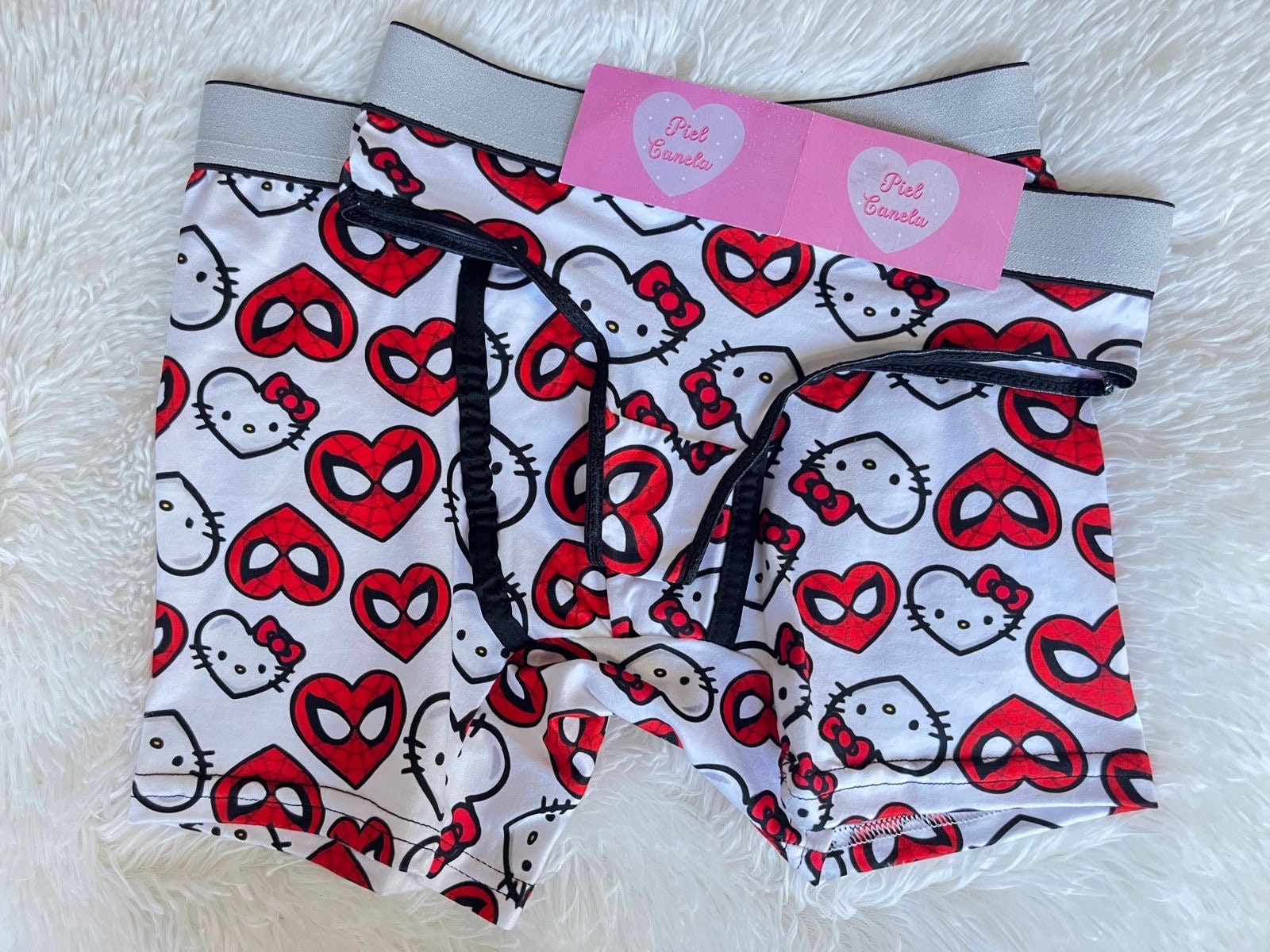 Hello Kitty Couple Underwear Set Y2K Sanrioed Women Men Underwear