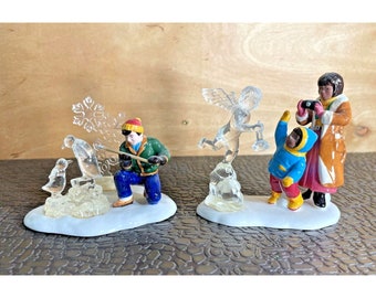 Department 56 Original Snow Village "Carnival Ice Sculptures" * 54868