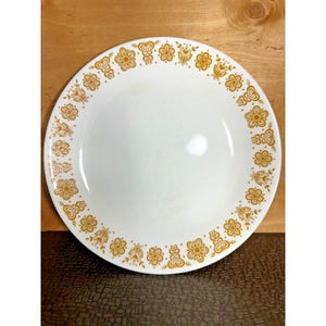Plato llano Corelle "Butterfly Gold" de 26 cm