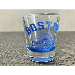 Souvenir Shot Glass Boston