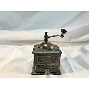 Miniature Coffee Grinder Die Cast Metal Pencil Sharpener