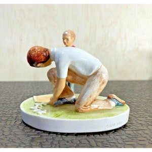 Vintage 1981 Sebastian Miniatures &quot;The First Kite&quot; Figurine, Signed and numbered