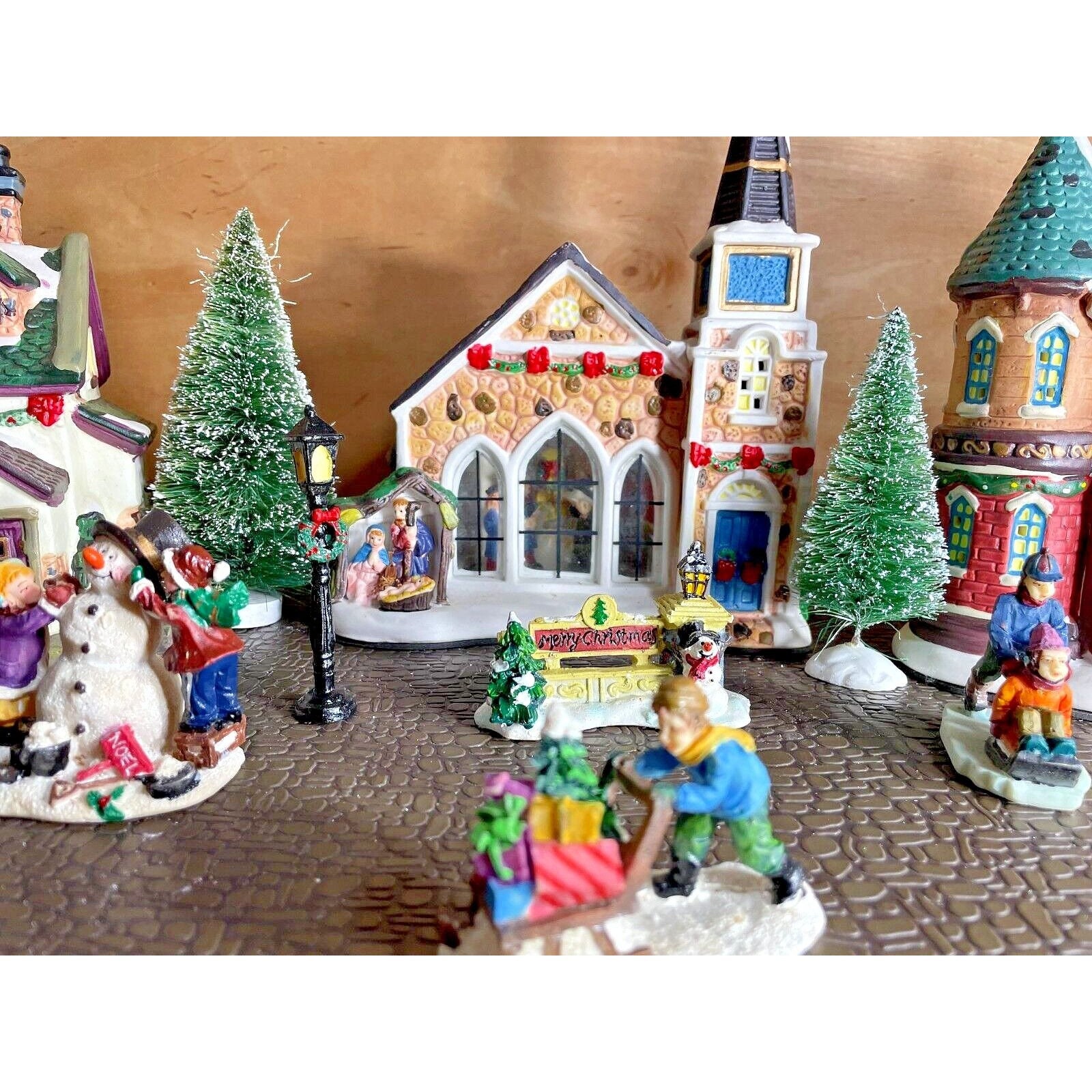 Home Accents canterbury Lane 15pc Christmas Village Country Set Etsy