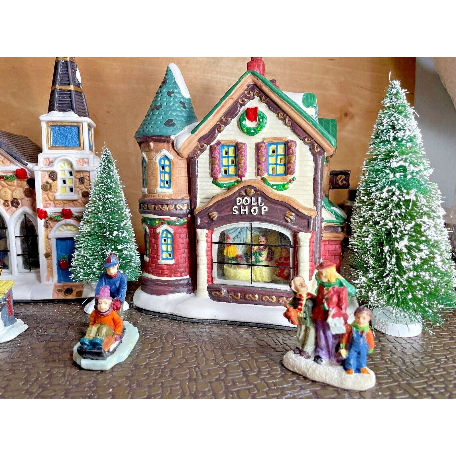 Home Accents canterbury Lane 15pc Christmas Village Country Set Etsy