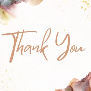 Gratitudine espressiva: biglietti di ringraziamento color pastello stampabili per tutte le occasioni/biglietti vuoti/download digitale/apprezzamento