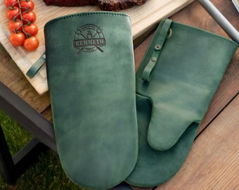 Personalized Smoker Grill Gloves, Meat Smoker Gloves, Gift for Meat Smoker, Grilling Accessory, Grilling Gloves