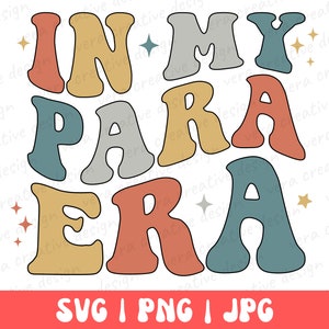 Personalizado en mi camisa Para Era Png, Paraprofessional Svg, Ayudantes de instrucción Png, Camisa de asistente de maestro, Para Squad personalizado Png Svg