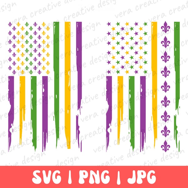Mardi Gras American Flag Svg, Mardi Gras Png, Mardi Gras Svg,Carnival Lover Svg,New Orleans Png,Costume Party Png,Louisiana,Beads Parade Svg