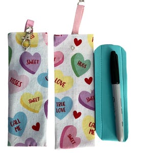 Valentines Pen Holder~ Discreet way to take your PENJAMIN on the go and it floats too ~ Fits a variety of Pens~ Glasses + Foam Sleeve
