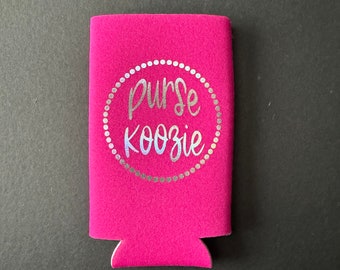 Purse Koozie - slim can