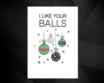 Christmas card | xmas card, funny Christmas card, funny cards, banter, offensive, rude, handmade, greeting card, gift, humour, humours.
