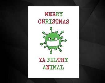 Christmas card | xmas card, funny Christmas card, funny cards, banter, offensive, rude, handmade, greeting card, gift, humour, humours.