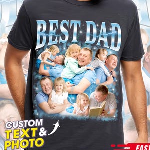 Custom Dad Shirt, Best Dad Shirt, Custom Father's Day Shirt, Fathers Day Gift from Daughter and Son, Dad And Kids Shirt, Daddy Shirt