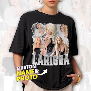 Custom Your Own Bootleg Tee, Retro Custom Bootleg Rap Tee, Custom Bootleg, Custom Your Photo, Insert Your Design, Vintage Graphic 90s Tshirt