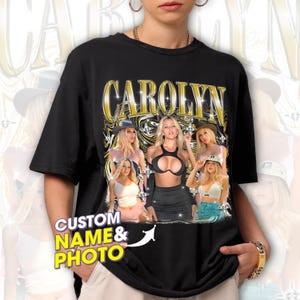 Custom Girlfriend Shirt, Shirt for Boyfriend, Photo Husband, Wife Shirt, Personalized Birthday Custom Your Own Bootleg Shirt, Custom T Shirt