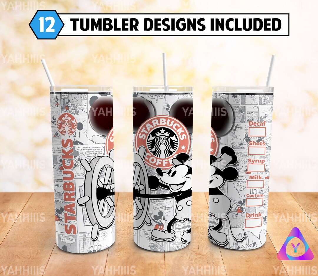 Cartoon Skinny Tumbler 20 Oz Sublimation Design PNG Movie Character ...