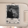 Personalized Couple Photo Car Visor Clip, Drive Safe I Love You, Valentines Gift for Him, Gifts for Boyfriend, Husband, Drive Safe Gift product logo