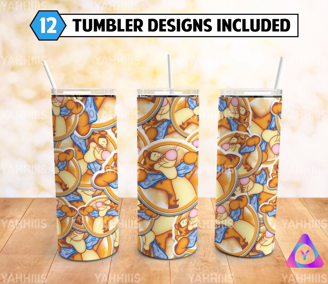 Cartoon Skinny Tumbler 20 Oz Sublimation Design PNG Movie Character ...
