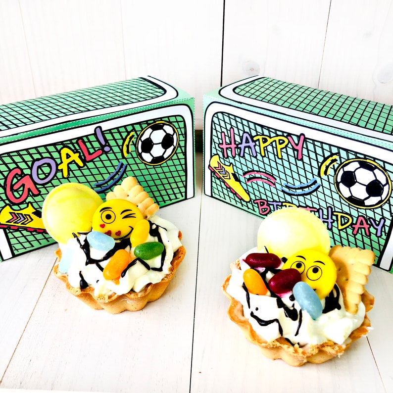 Football Favor Box, Soccer Coach Gift Box, Football Party Printable
