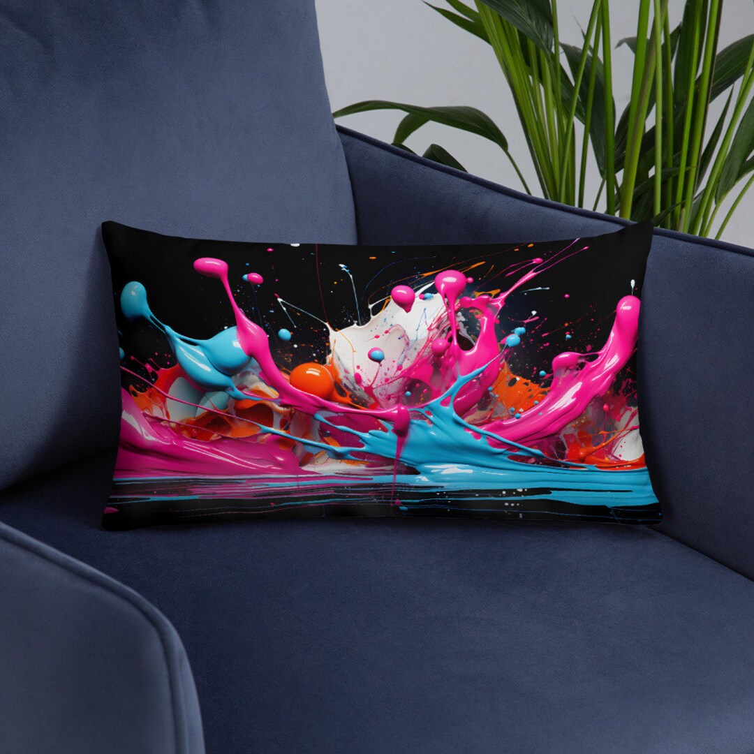 Crash & Burn Limited Edition Art Pillow