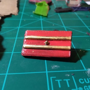 Gundam E.F.F. Officer Rank Badges
