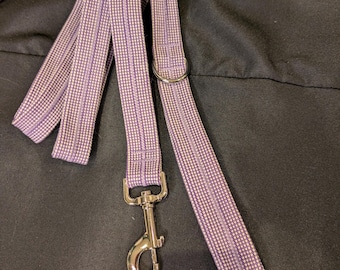 Light Purple Dog Leash - 1" wide - Climbing Rope Leash
