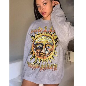 Sublime Sun Oversized Crew Neck Sweatshirt