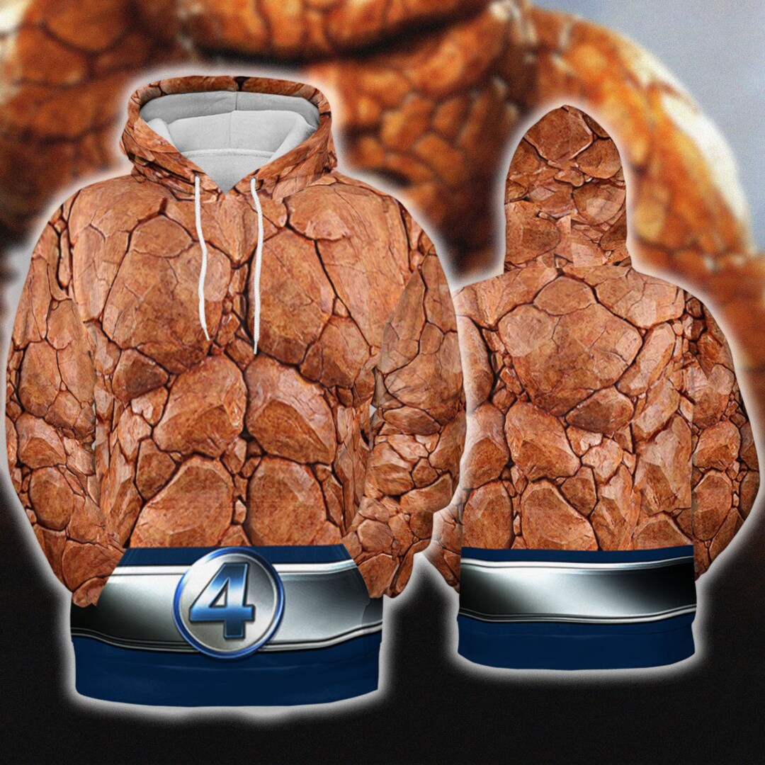 Costume Fantasic 4 the Rock Fantasic Four Shirtfantasic 4 Etsy