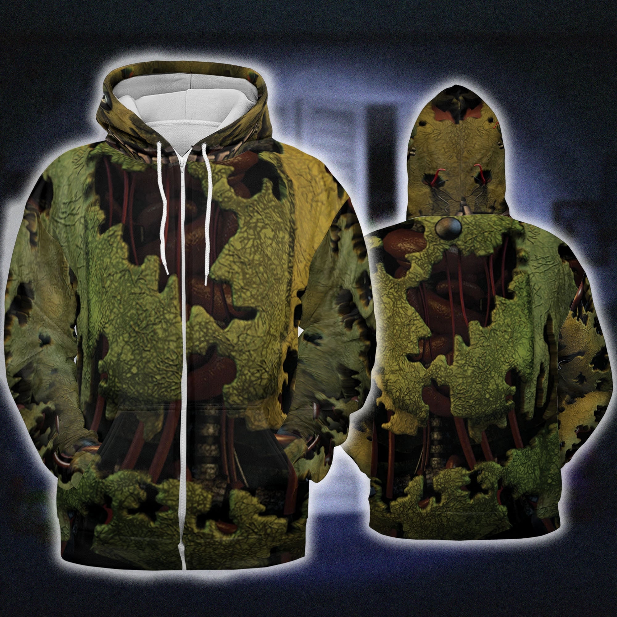 Costume Spring Trap.FNAF,Five Nights at Freddys Springtrap 3D Hoodie