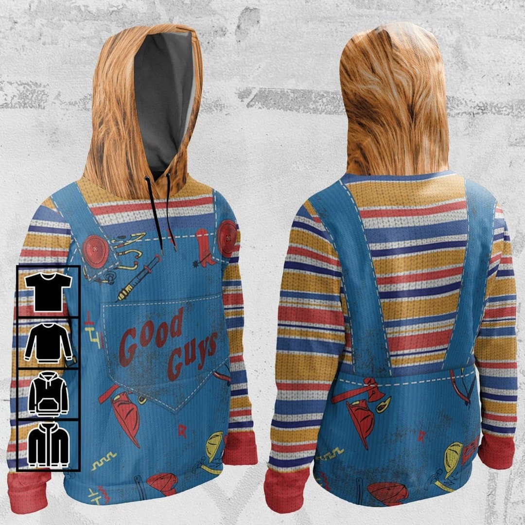 Bambini Chucky Horror Bambola Costume Halloween Play Completo 3 - Foto 8