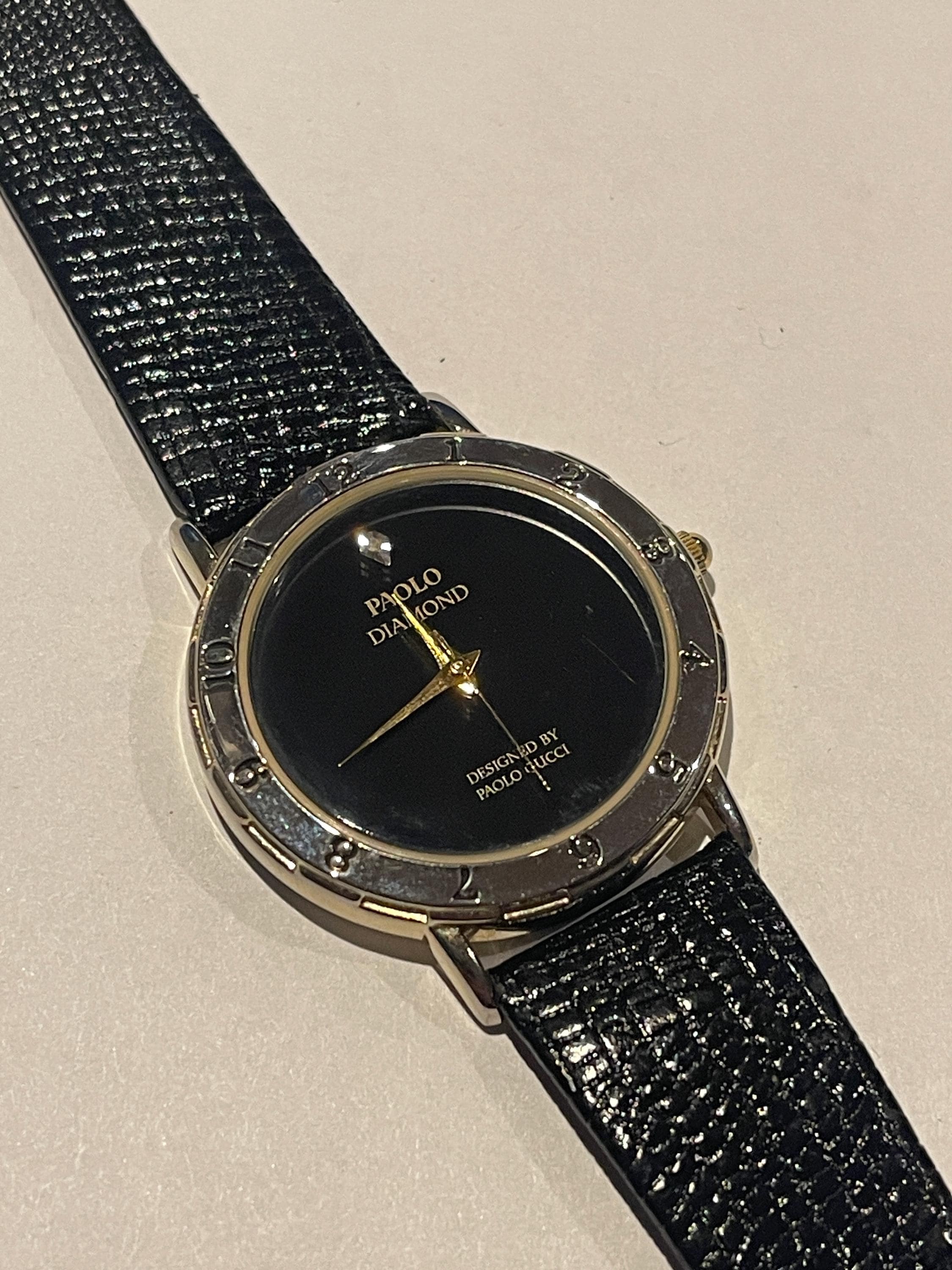 Vintage Gucci Watch With Leather Strap - Etsy