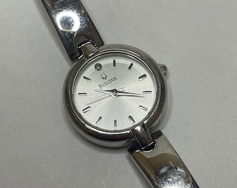 2012 Bulova Ladies Cocktail Watch with Stainless Steel Bracelet