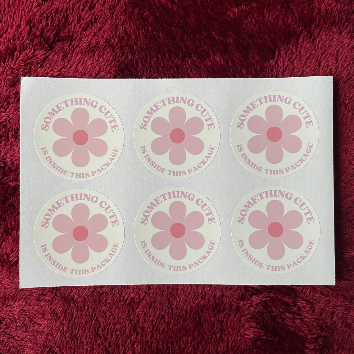 Thank You Stickers Cute Round Stickers 2 Inches Etsy Canada