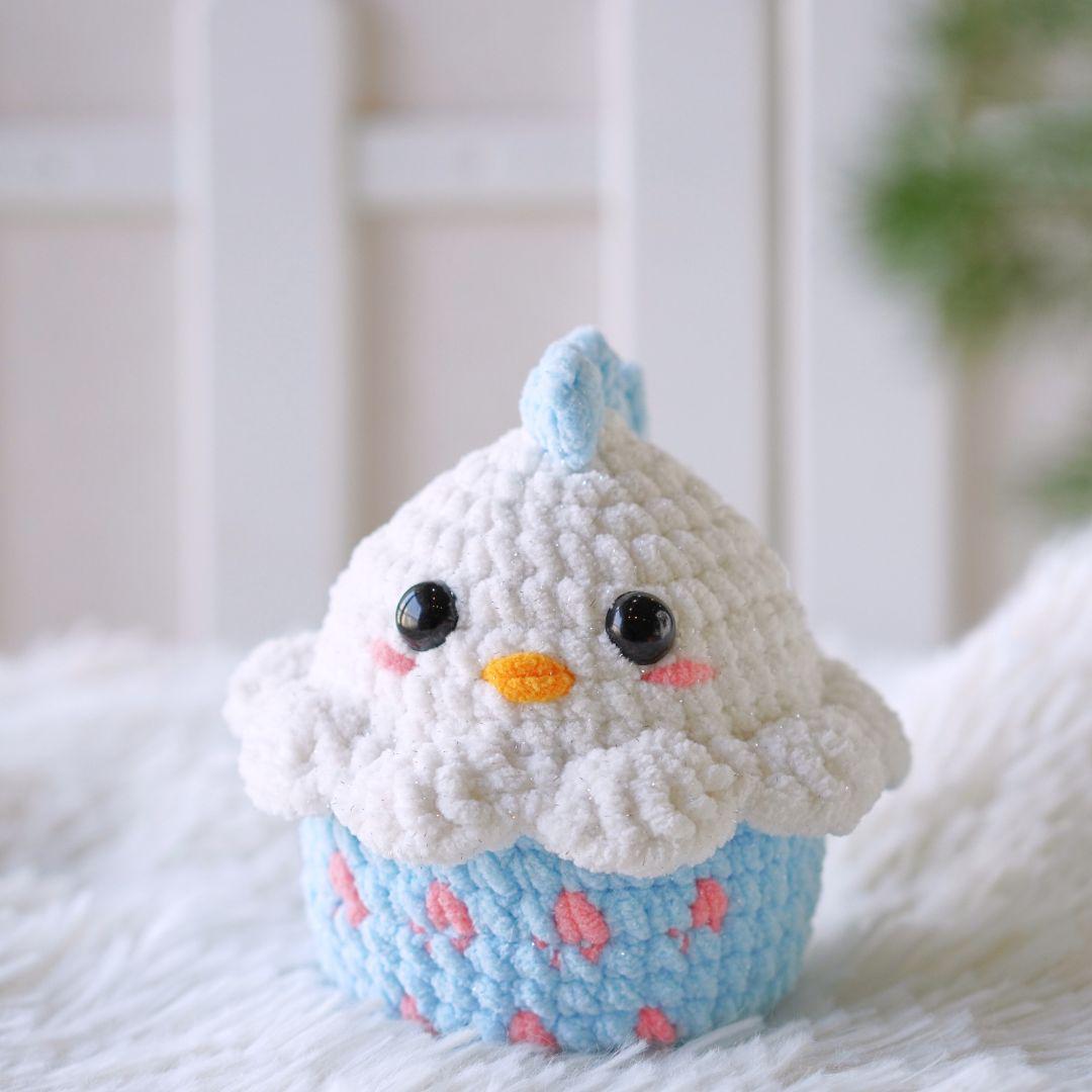 ひよこ卵の編みぐるみパターン：イースターオーナメント（PDFパターン