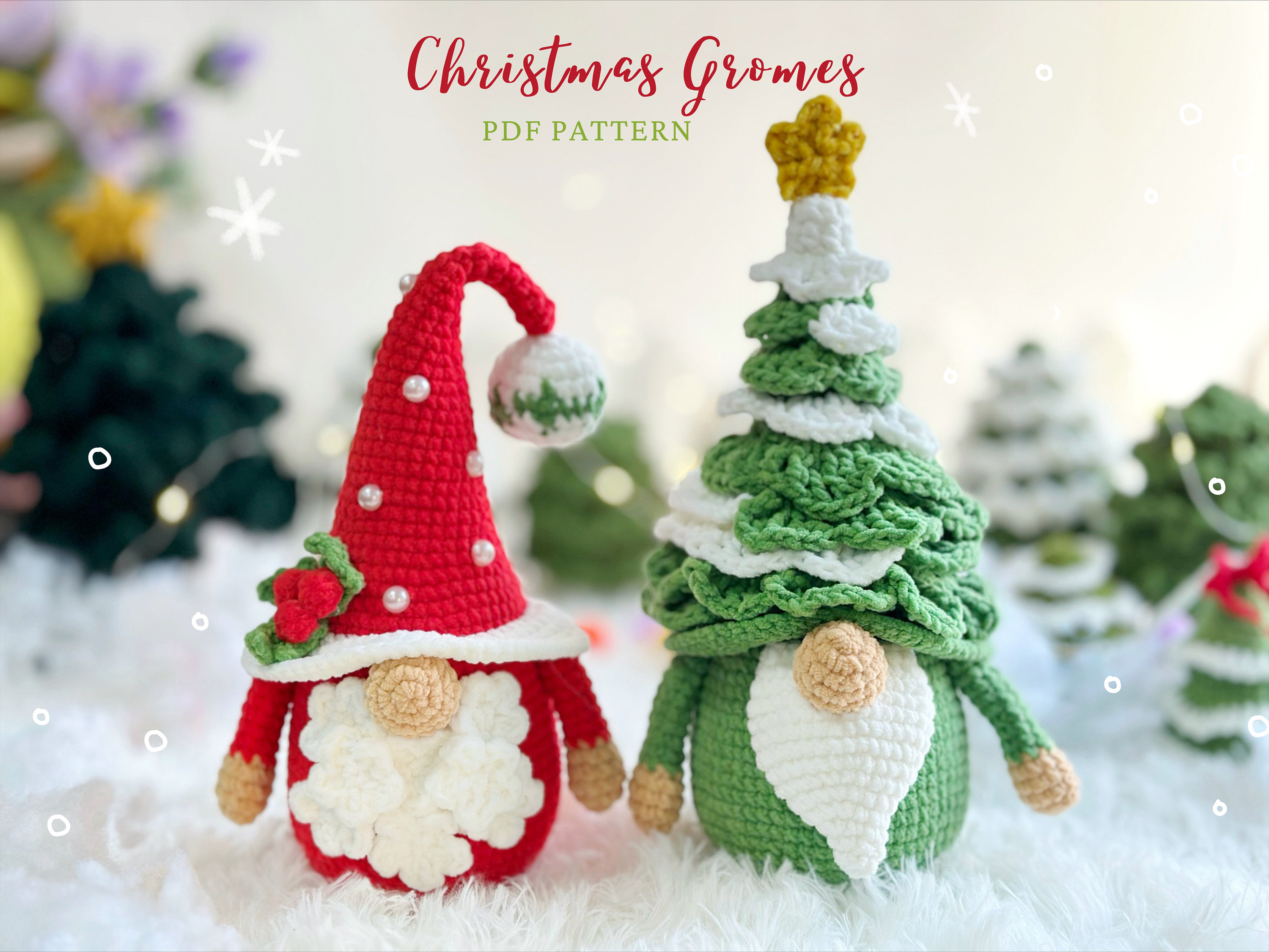 39 Christmas Gnome Crochet Patterns for Cozy Holiday Decorating 20 Christmas Gnome Crochet Patterns: Amigurumi Santa