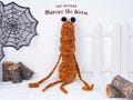 Marcus The Worm Crochet Pattern, Beginner Friendly Plush DIY, Adorable Handmade Toy Guide, Digital Crafting Instructions PDF