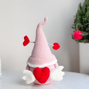Love Couple Gnome Crochet Pattern, Valentine Crochet Pattern, Heart Crochet Pattern, Love Crochet Pattern image 6