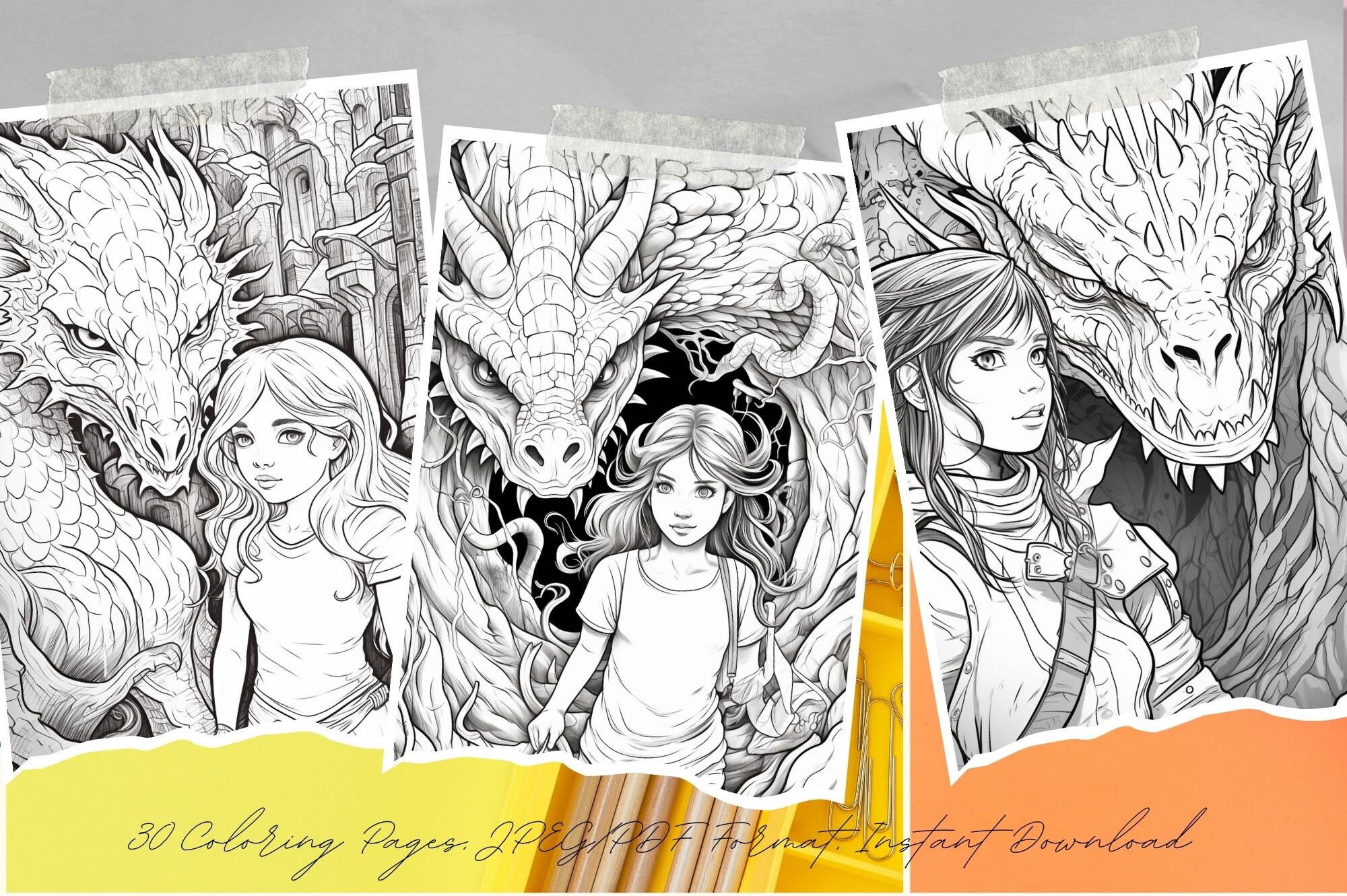 Adventurer and Dragon Coloring Pages , Dragon Riders Coloring in ...