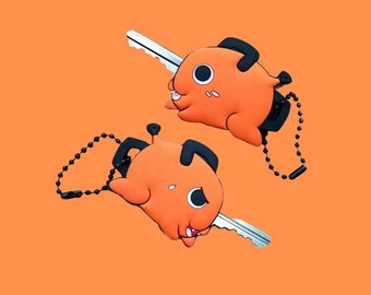 Adorable Chainsaw Demon pet Key Cover Anime Clothing brand